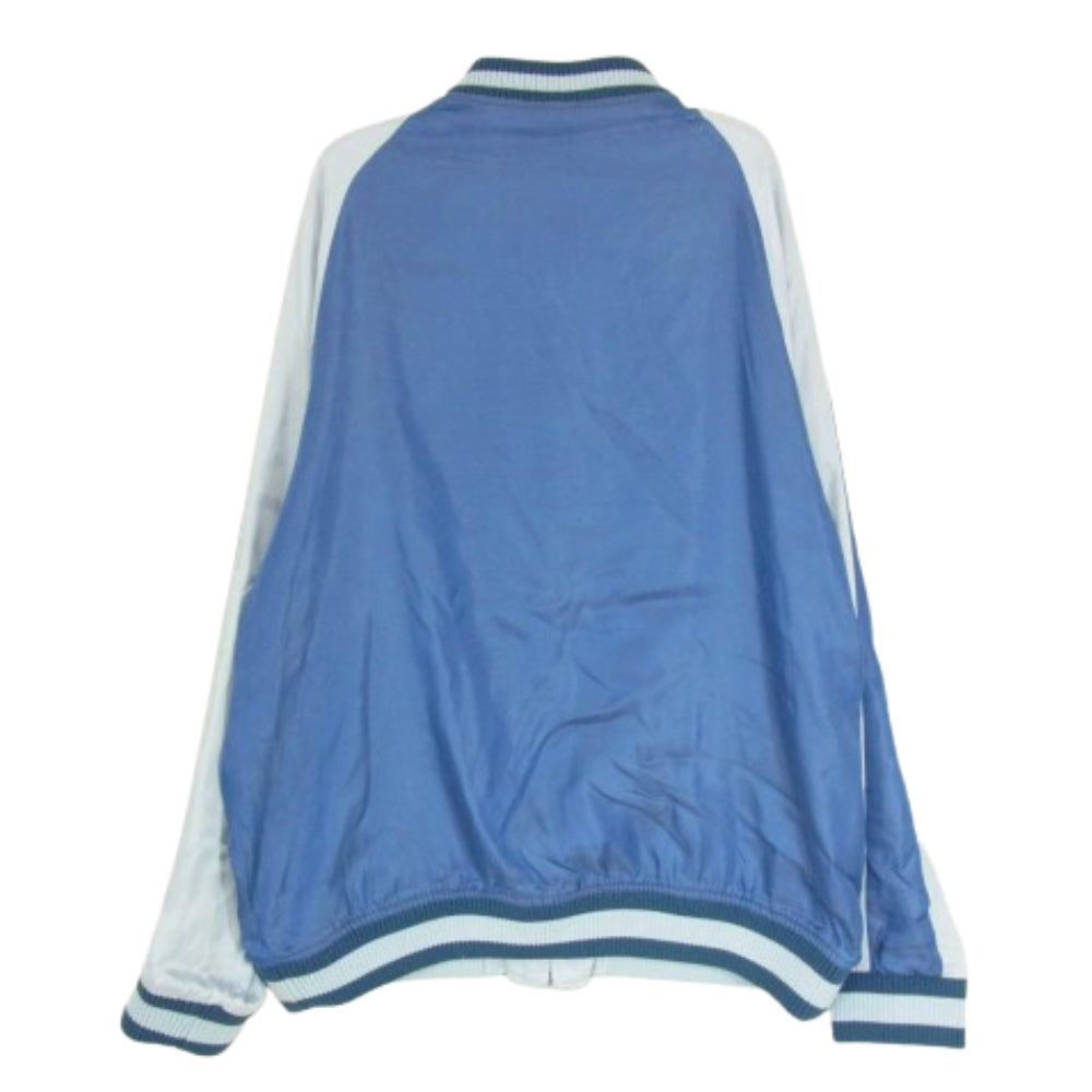 varde77 バルデセブンティセブン 16AW 9016AW-AN-JC01 リバーシブル スカジャン ブルゾン ブルー系 1【中古】