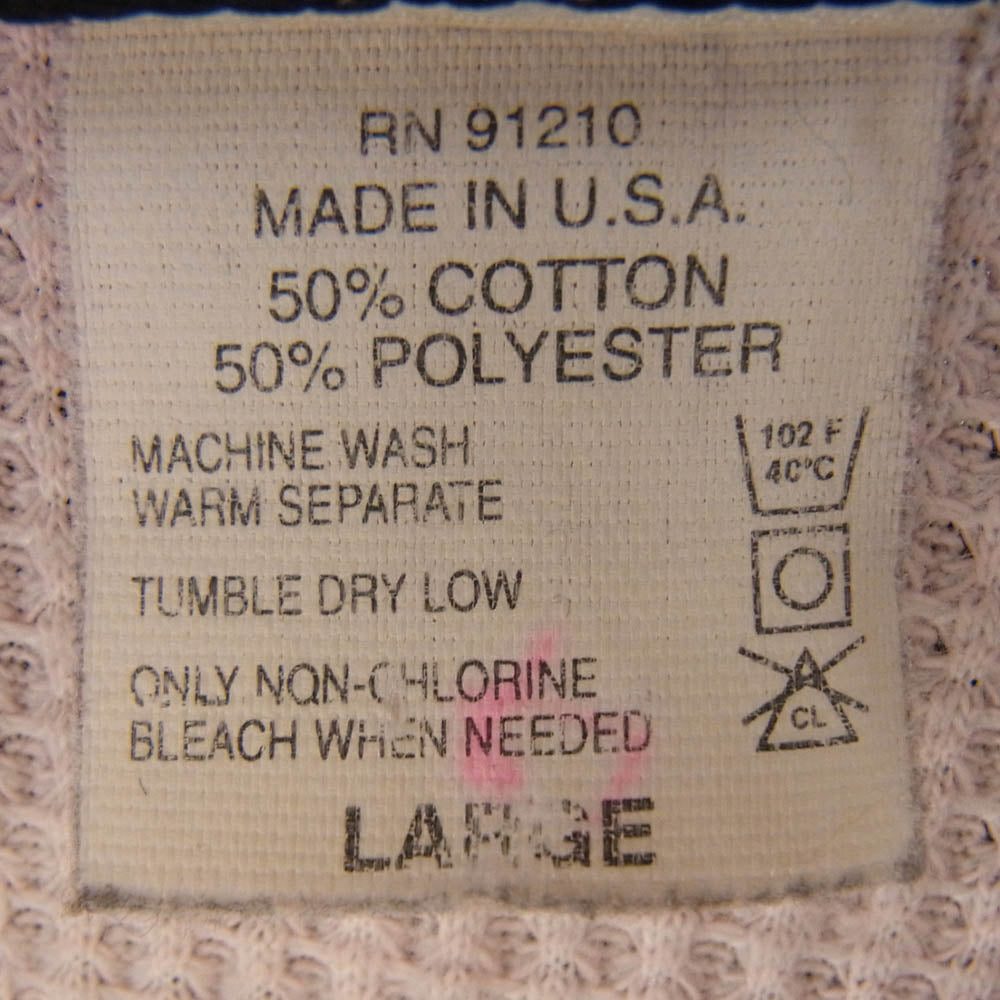 CHROME HEARTS クロムハーツ（原本無） OLD SWTSHRT PLVR オールド 裏地サーマル 袖ロゴ バックホースシュー プリント ダガー ジップアップ パーカー ブラック系 L【中古】