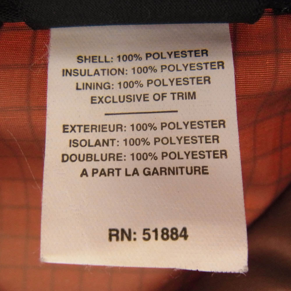 patagonia パタゴニア 83970 Puffball Sweater 中綿 フーデッド ジャケット オレンジ系 S【中古】