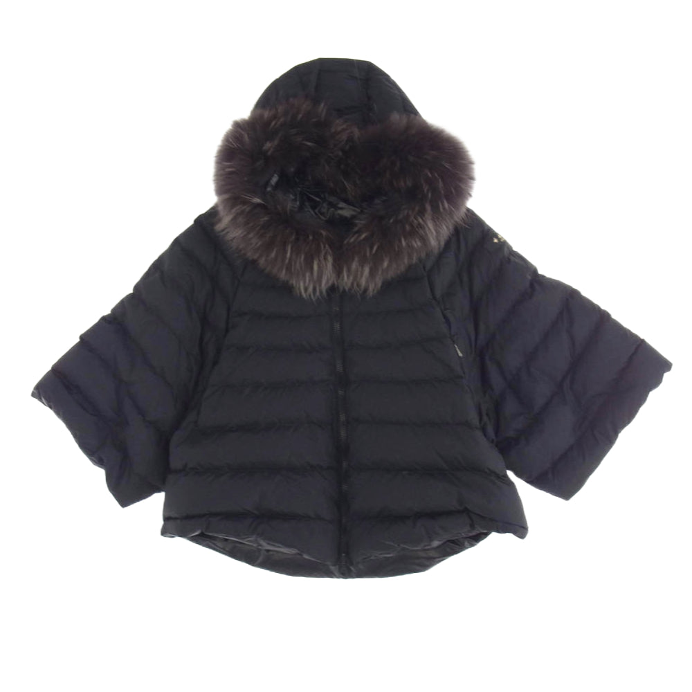 TATRAS タトラス LTAT21A4692-D リバーシブル ダウンジャケット ポンチョ ブラック系 03　　165/88A【中古】