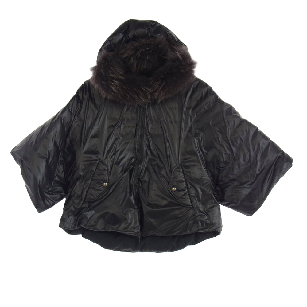 TATRAS タトラス LTAT21A4692-D リバーシブル ダウンジャケット ポンチョ ブラック系 03　　165/88A【中古】