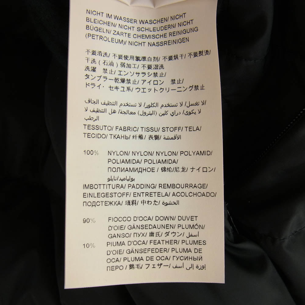 TATRAS タトラス LTAT21A4692-D リバーシブル ダウンジャケット ポンチョ ブラック系 03　　165/88A【中古】