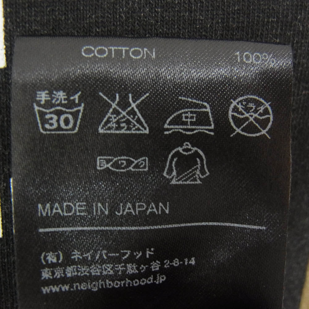 NEIGHBORHOOD ネイバーフッド NO1 スカル LOGO SS TEE 半袖 Ｔシャツ ホワイト系 2【中古】