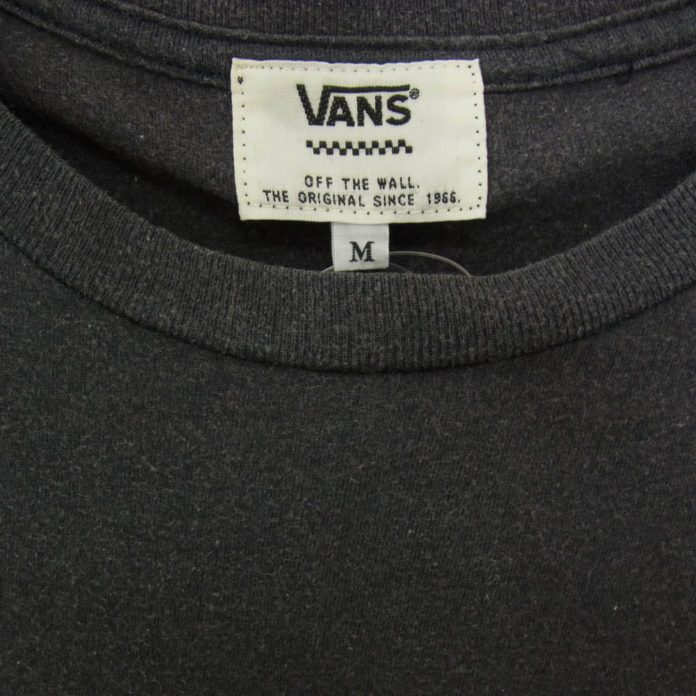 STANDARD CALIFORNIA スタンダードカリフォルニア VANS LOGO Tee  バンズ ロゴ 半袖 Ｔシャツ ブラック系 M【中古】