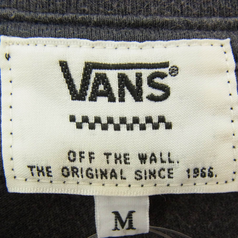 STANDARD CALIFORNIA スタンダードカリフォルニア VANS LOGO Tee  バンズ ロゴ 半袖 Ｔシャツ ブラック系 M【中古】