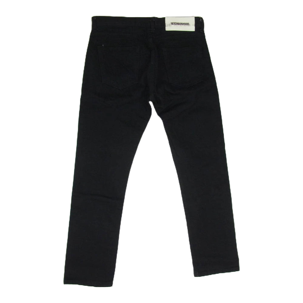 NEIGHBORHOOD ネイバーフッド 23SS 231SPNH-PTM04 SKINNY DENIM PANTS スキニー デニム パンツ ブラック系 M【中古】