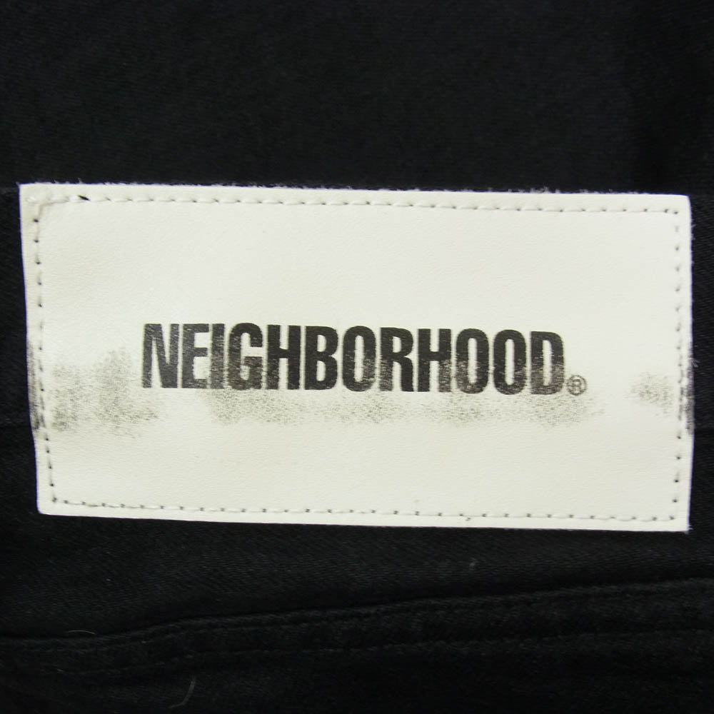 NEIGHBORHOOD ネイバーフッド 23SS 231SPNH-PTM04 SKINNY DENIM PANTS スキニー デニム パンツ ブラック系 M【中古】