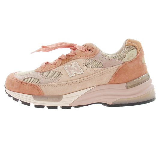 NEW BALANCE ニューバランス U992JG1 Joe Freshgoods ジョーフレッシュグッズ スニーカー ランニングシューズ ピンク系 25.5cm【中古】