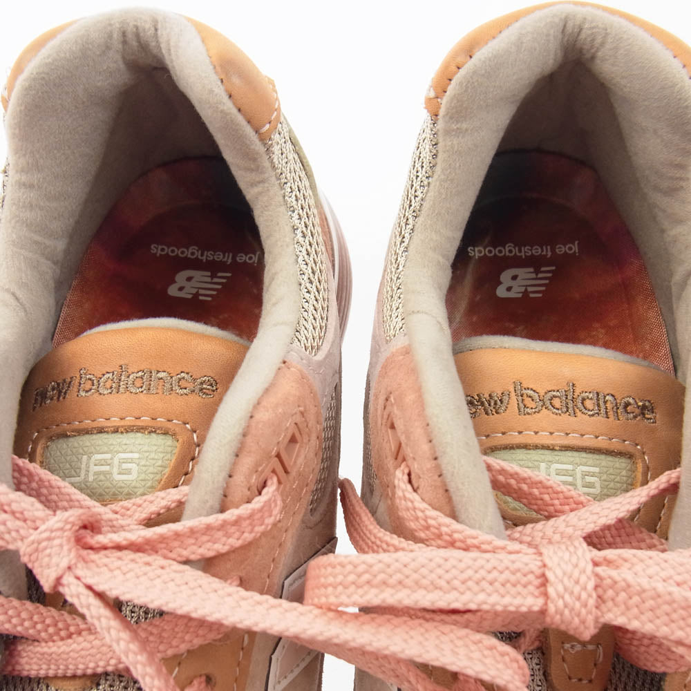NEW BALANCE ニューバランス U992JG1 Joe Freshgoods ジョーフレッシュグッズ スニーカー ランニングシューズ ピンク系 25.5cm【中古】
