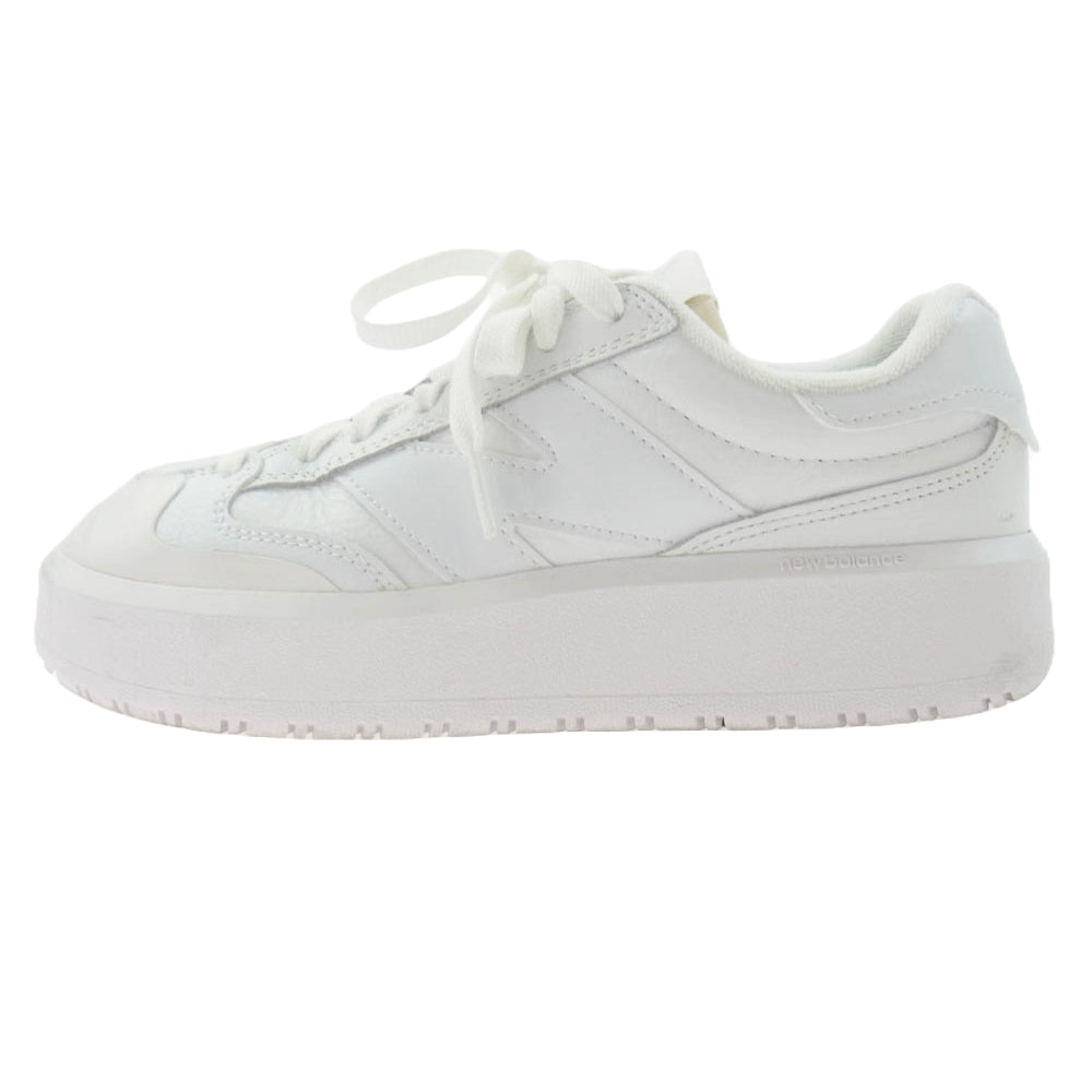 NEW BALANCE ニューバランス CT302 LA ローカット スニーカー ホワイト系 23.5cm【中古】