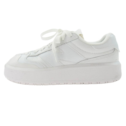 NEW BALANCE ニューバランス CT302 LA ローカット スニーカー ホワイト系 23.5cm【中古】