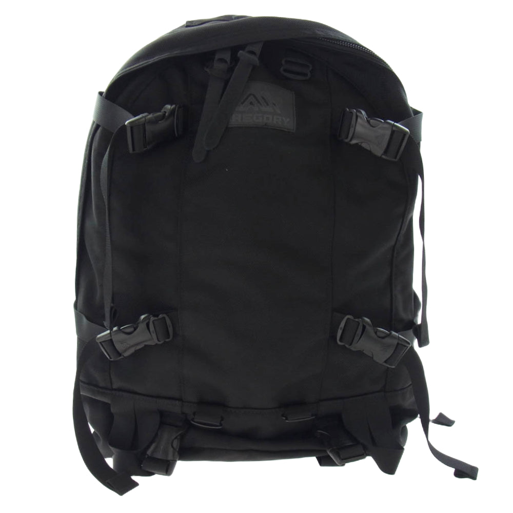 GREGORY グレゴリー DAY AND A HALF BACK PACK CORDURA コーデュラ デイアンドハーフ バックパック リュック ブラック系【中古】