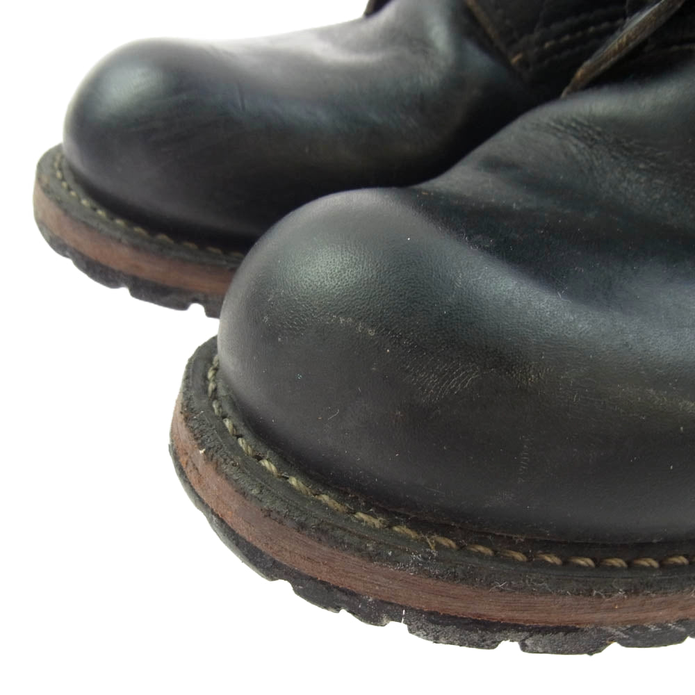 RED WING レッドウィング 9014 BECKMAN ROUND BOOTS ベックマン ラウンド ブーツ ブラック系 25.5cm【中古】