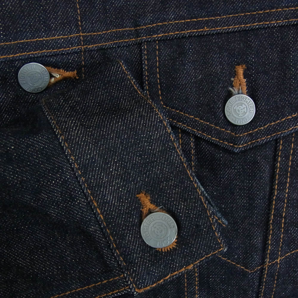 CORE FIGHTER コアファイター TROPICAL HELL Gジャン デニム