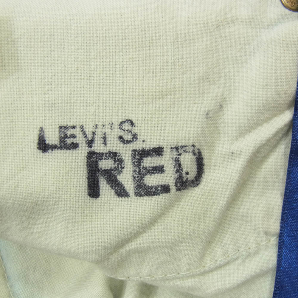 Levi's RED リーバイスレッド HONEST DISHONEST オネスト ディスオネスト 立体裁断 デニム パンツ インディゴブルー系 30【中古】