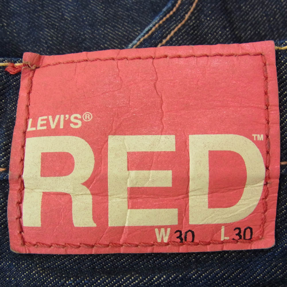 Levi's RED リーバイスレッド 2902-1117 日本製 2006年製 赤耳 ストレート デニム パンツ インディゴブルー系 30【中古】