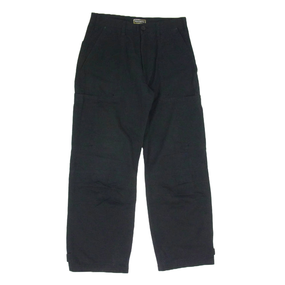 UNDERCOVER アンダーカバー 00年製 K253 × Wtaps ダブルタップス TEASER期 リップストップ サイド ポケット パンツ Y2K ブラック系 M【中古】