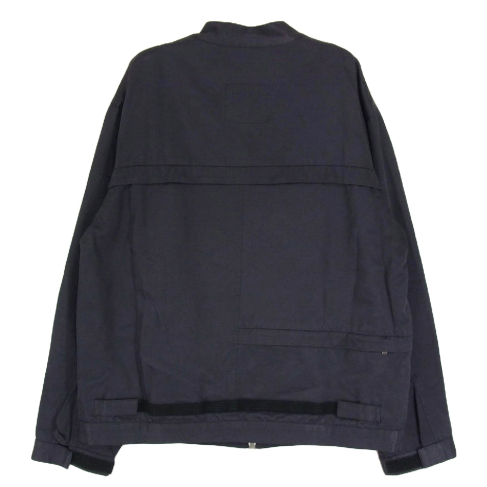 UNDERCOVER アンダーカバー 99年製 Q202 90s archive アーカイブ AMBIVALENCE 期 レーヨン コットン ブルゾン ネイビー系 M【中古】