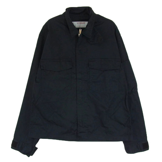 UNDERCOVER アンダーカバー 99年製 C264 90s archive アーカイブ RELIEF期 レリーフ期  コットン ブルゾン ネイビー系 M【中古】