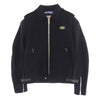 JUNYA WATANABE COMME des GARCONS ジュンヤワタナベコムデギャルソン 03AW WK-J041 × Lewis Leathers ルイスレザー ウール ブークレ 縮絨 シングル ライダース ジャケット ブラック系 M【中古】