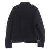 JUNYA WATANABE COMME des GARCONS ジュンヤワタナベコムデギャルソン 03AW WK-J041 × Lewis Leathers ルイスレザー ウール ブークレ 縮絨 シングル ライダース ジャケット ブラック系 M【中古】