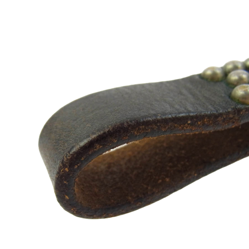 WOLF'S HEAD ウルフズヘッド スタッズ レザー ベルトループ