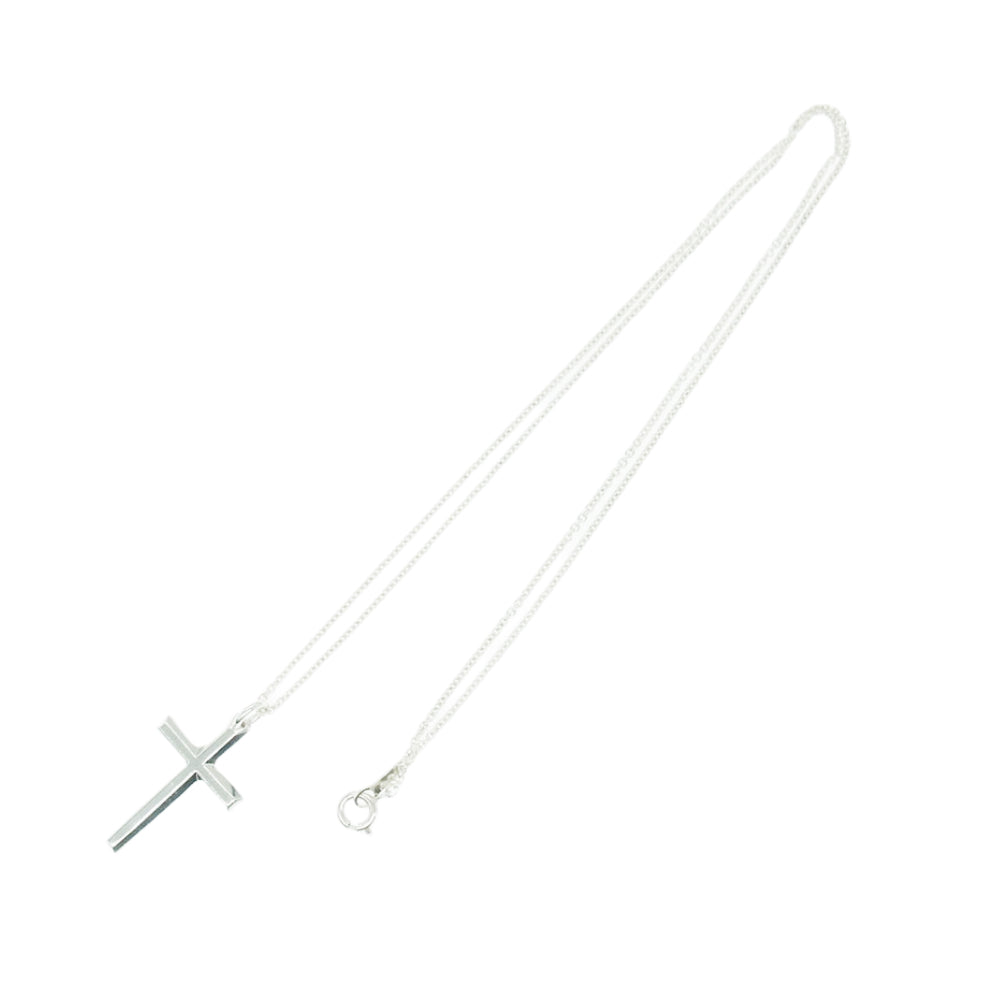 M'S COLLECTION エムズコレクション クロス ネックレス シルバー系【中古】
