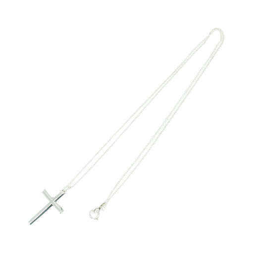 M'S COLLECTION エムズコレクション クロス ネックレス シルバー系【中古】