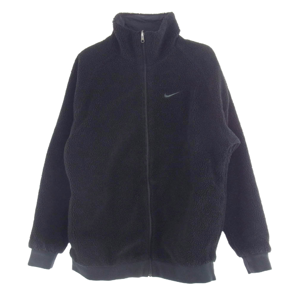 NIKE ナイキ FQ8044-010 NSW WNTR REV FULLZIP JACKET リバーシブル フリース ジャケット ブラック系 L【中古】