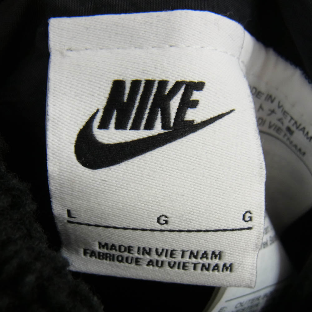 NIKE ナイキ FQ8044-010 NSW WNTR REV FULLZIP JACKET リバーシブル フリース ジャケット ブラック系 L【中古】