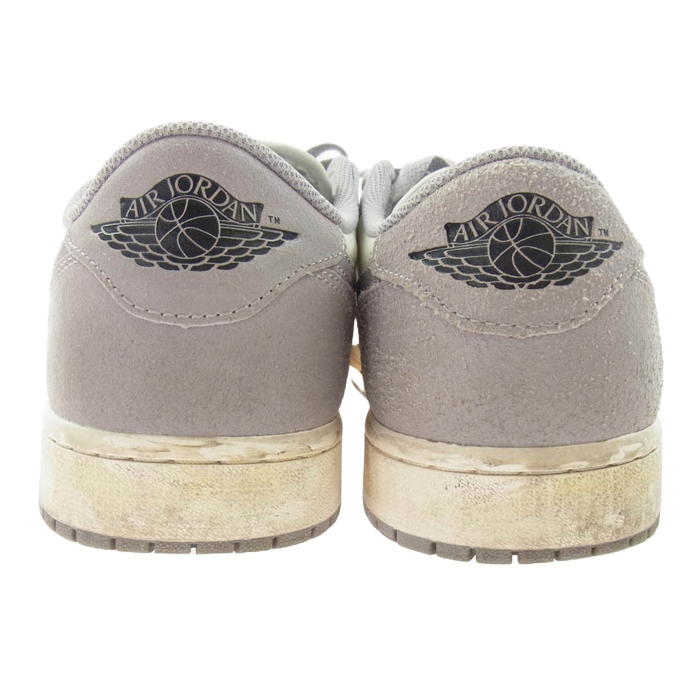 NIKE ナイキ CZ0790-101 Air Jordan 1 Retro Low OG Atmosphere Grey エアジョーダン1 レトロ ロー OG アトモスフィアグレー スニーカー グレー系 ホワイト系 28.5cm【中古】