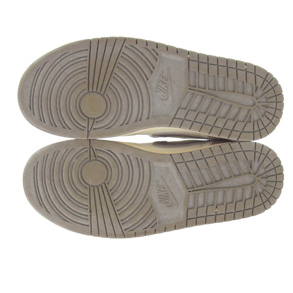 NIKE ナイキ CZ0790-101 Air Jordan 1 Retro Low OG Atmosphere Grey エアジョーダン1 レトロ ロー OG アトモスフィアグレー スニーカー グレー系 ホワイト系 28.5cm【中古】