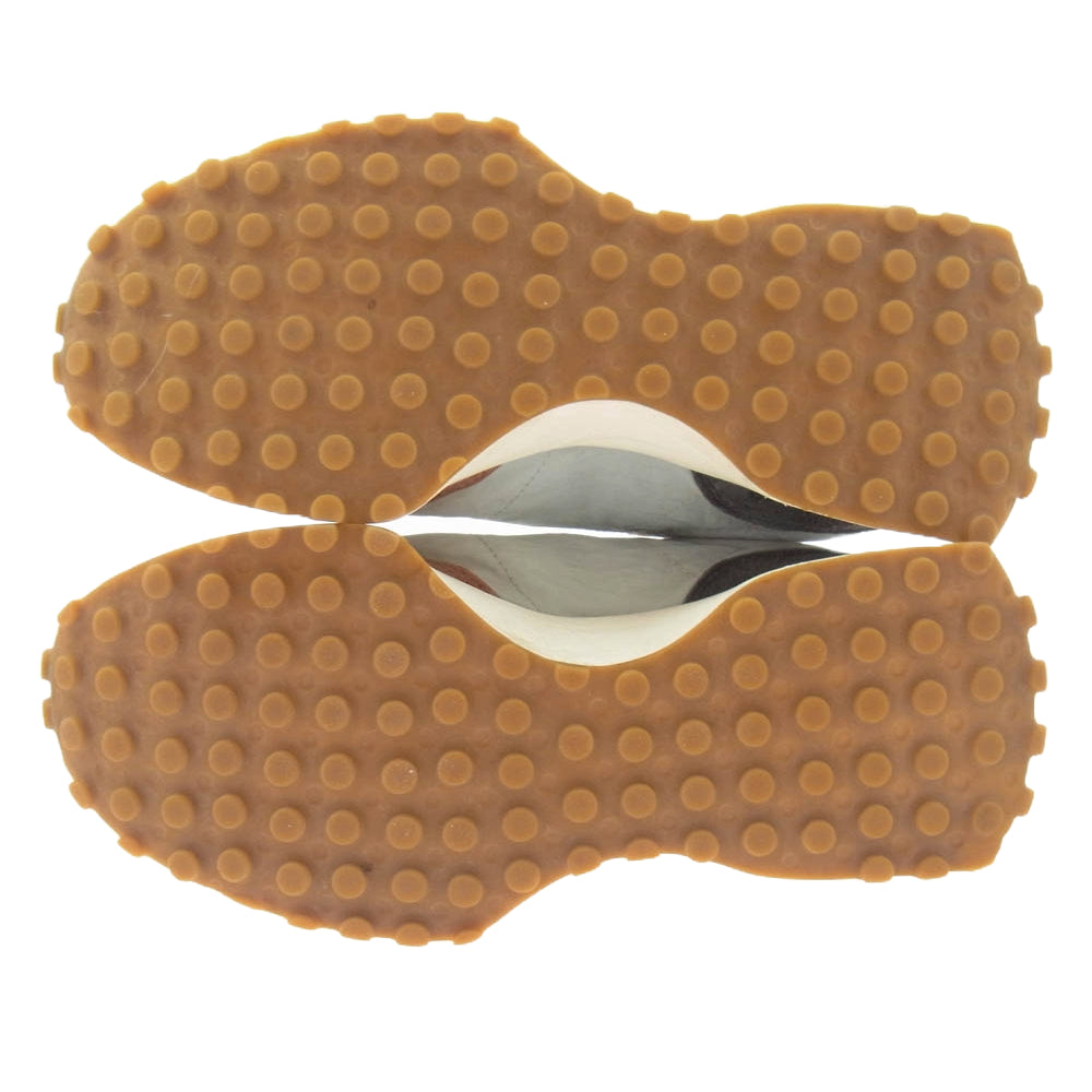 NEW BALANCE ニューバランス MS327JC1 スエード ローカット スニーカー グレー系 ピンク系 27.5cm【中古】