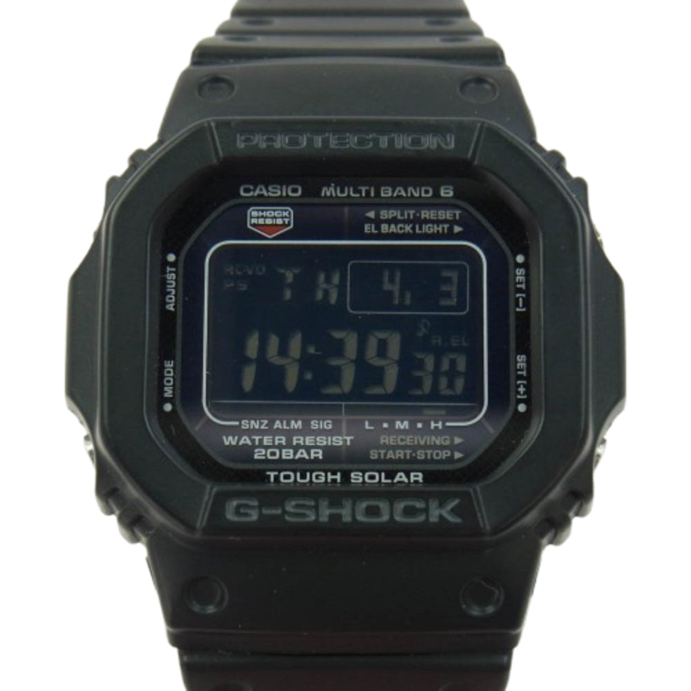 CASIO G-SHOCK カシオ ジーショック GW-M5610-1BJF デジタル タフソーラー マルチバンド6 搭載 腕時計 ブラック系【中古】