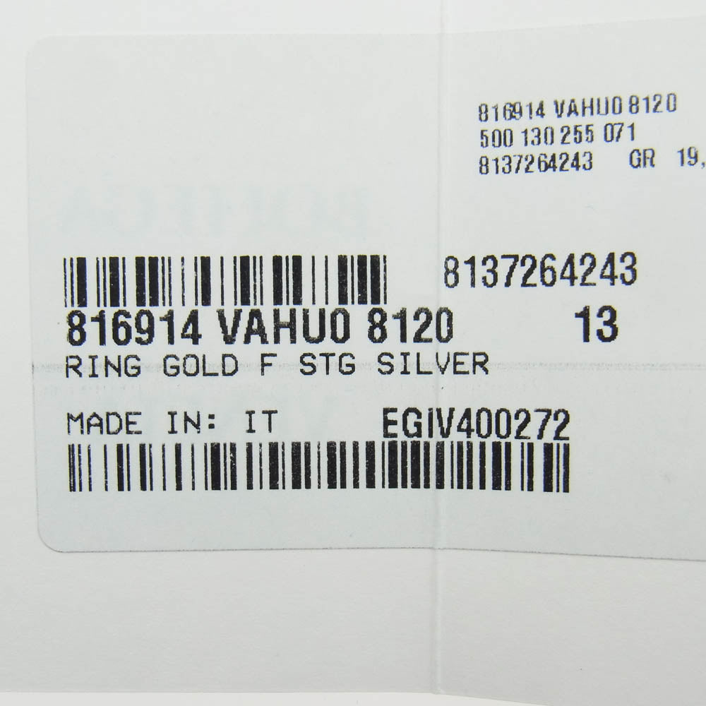 BOTTEGAVENETA ボッテガヴェネタ 815934VAHU08120 ワイヤー モチーフ ノット ブレスレット シルバー925 ゴールド系【中古】