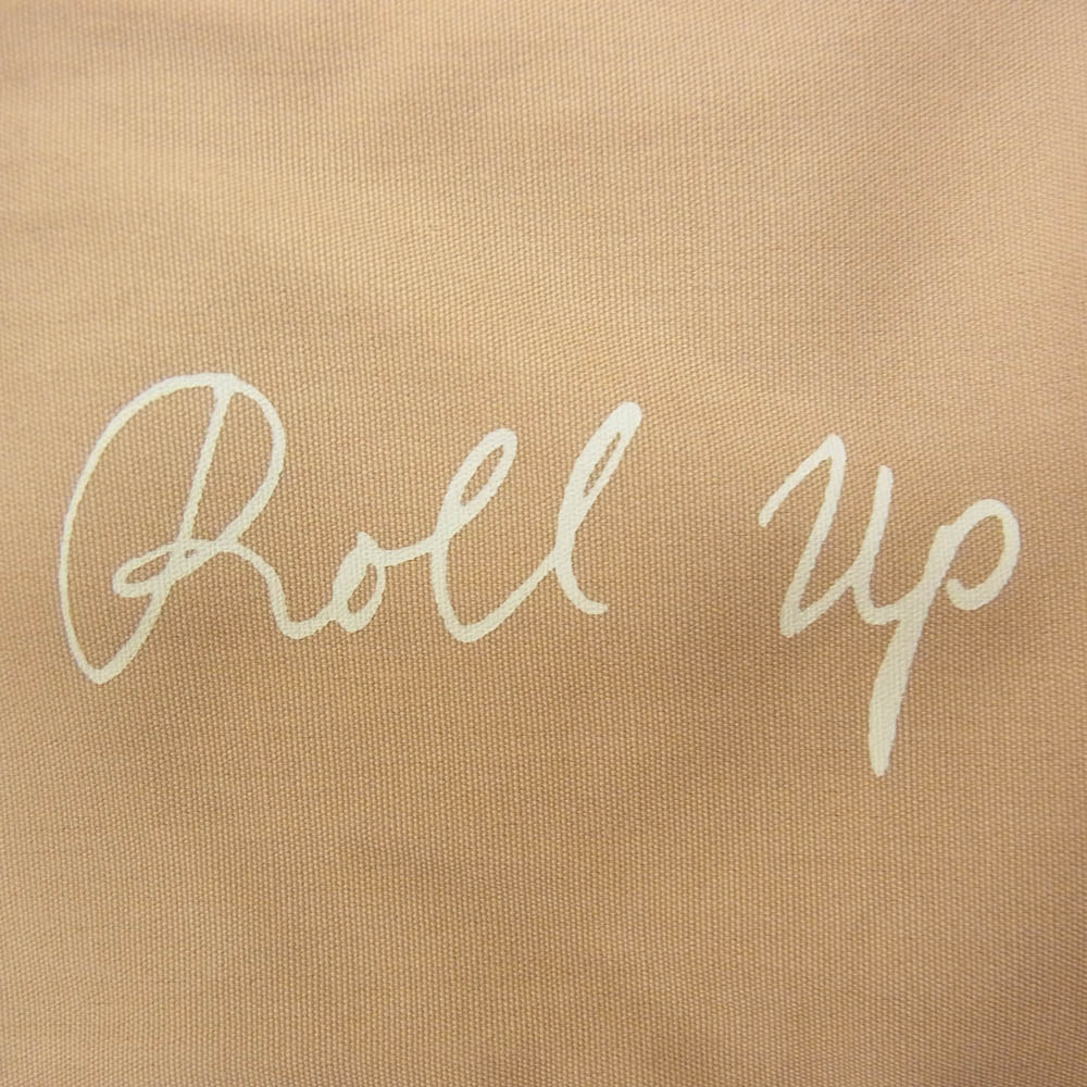 PORTER CLASSIC ポータークラシック ROLL UP COTTON SHIRT ロールアップ ヴィンテージ コットン シャツ ブラウン系 M【中古】