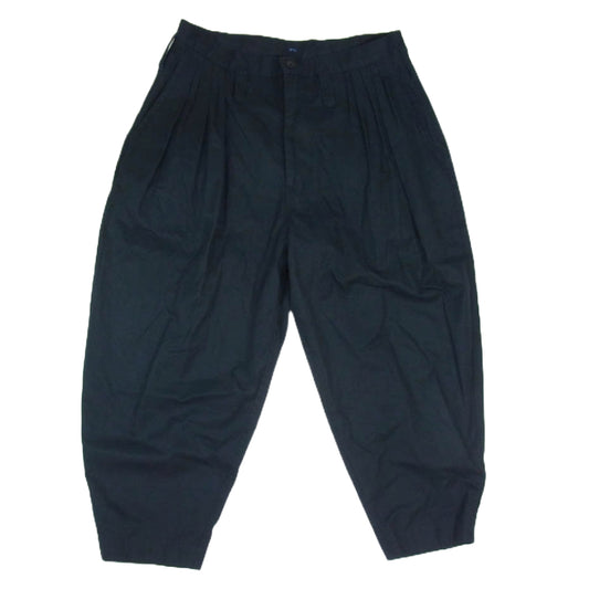 PORTER CLASSIC ポータークラシック GABARDINE BEBOP PANTS 5タック ギャバジン ビバップ パンツ ブラック系 S【中古】