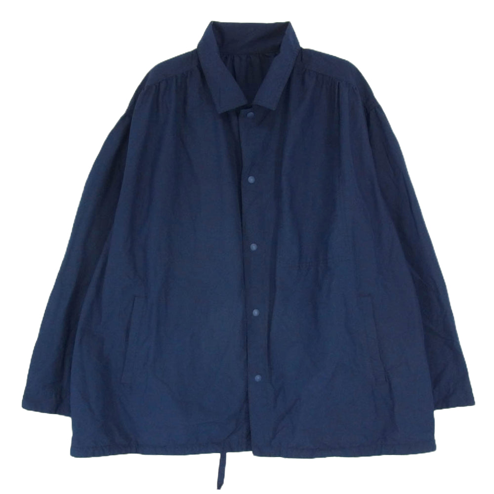 PORTER CLASSIC ポータークラシック GATHERED JACKET ギャザー ジャケット ネイビー系 2【中古】