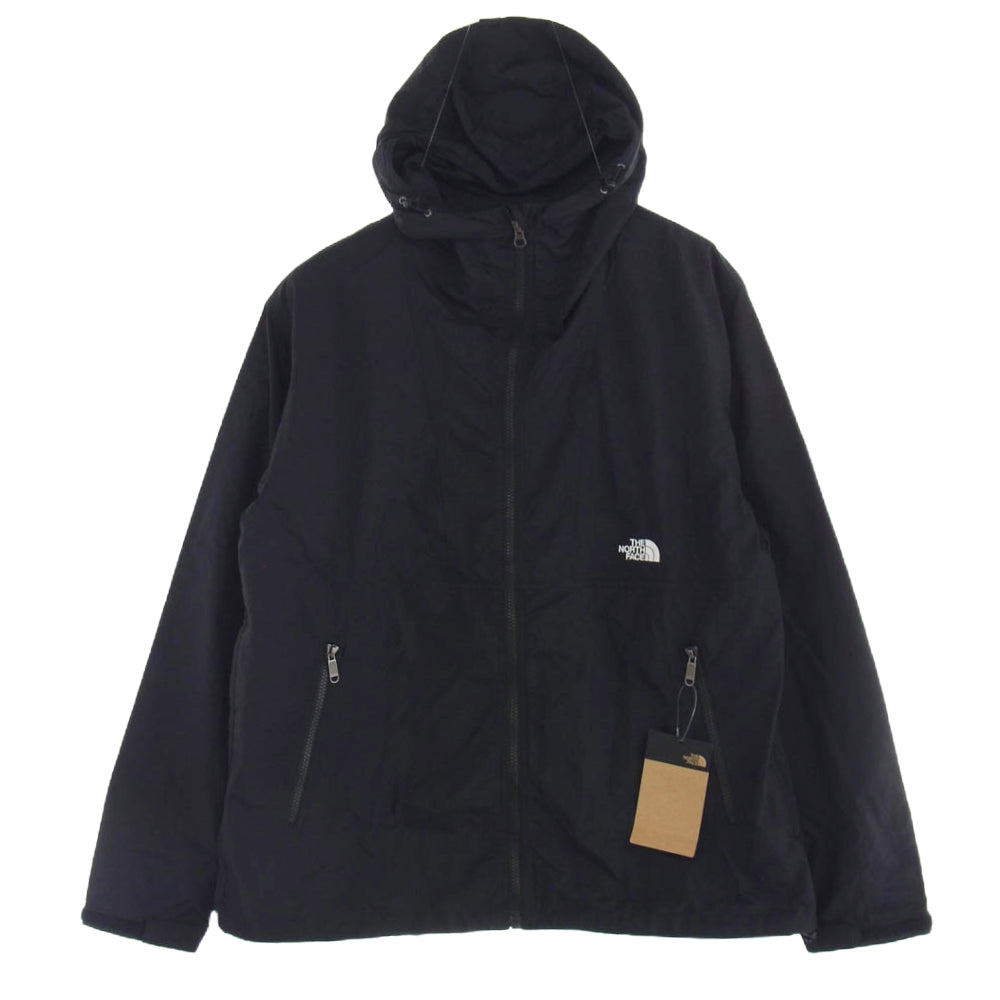 THE NORTH FACE ノースフェイス NP72230 Compact Jacket コンパクト ジャケット ブラック系 XL【新古品】【未使用】【中古】
