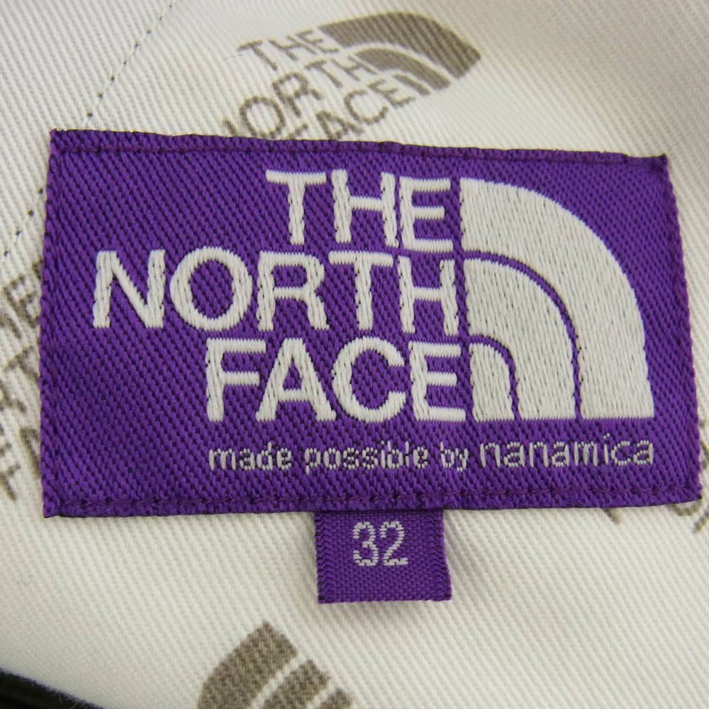 THE NORTH FACE ノースフェイス NT5202N PURPLE LABEL パープルレーベル Stretch Twill Cargo Pantsストレッチ ツイル カーゴ パンツ カーキ系 32【中古】