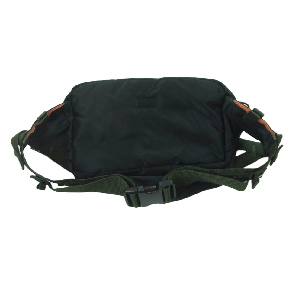 PORTER ポーター 376-08333 PX TANKER WAIST BAG タンカー ウエスト バッグ 日本製 ブラック系【美品】【中古】