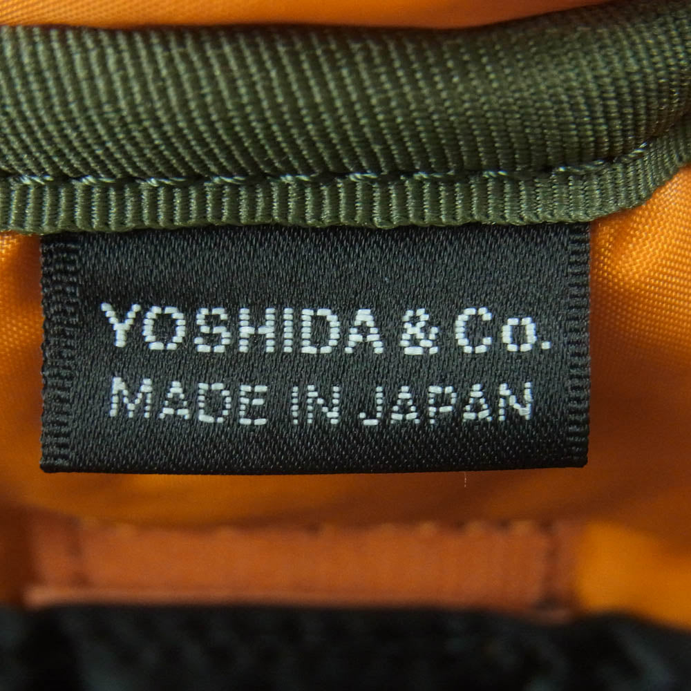 PORTER ポーター 376-08333 PX TANKER WAIST BAG タンカー ウエスト バッグ 日本製 ブラック系【美品】【中古】