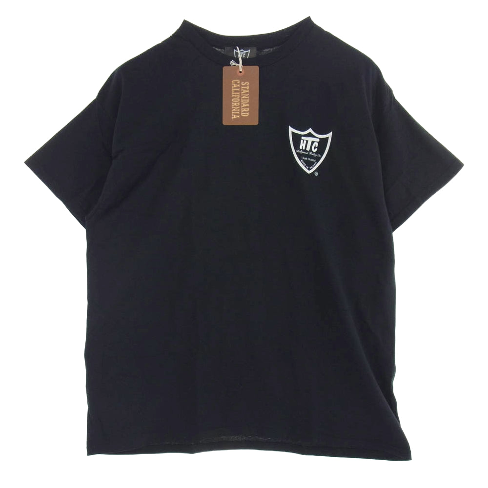 STANDARD CALIFORNIA スタンダードカリフォルニア × HTC 20TH CONGRATS T 20周年 Tシャツ ブラック ブラック系 XL【極上美品】【中古】