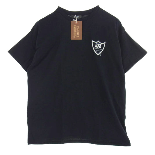STANDARD CALIFORNIA スタンダードカリフォルニア × HTC 20TH CONGRATS T 20周年 Tシャツ ブラック ブラック系 XL【極上美品】【中古】