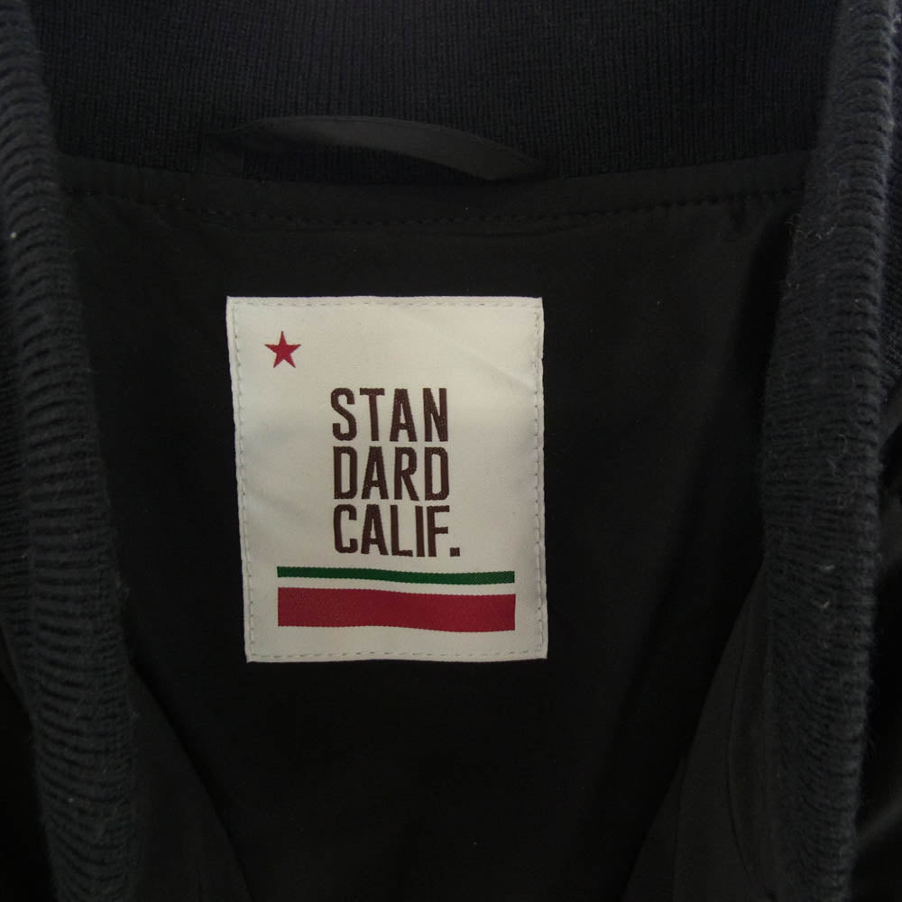 STANDARD CALIFORNIA スタンダードカリフォルニア SD Primaloft Quilted Jacket プリマロフト キルティング ジャケット ブラック系 XL【中古】