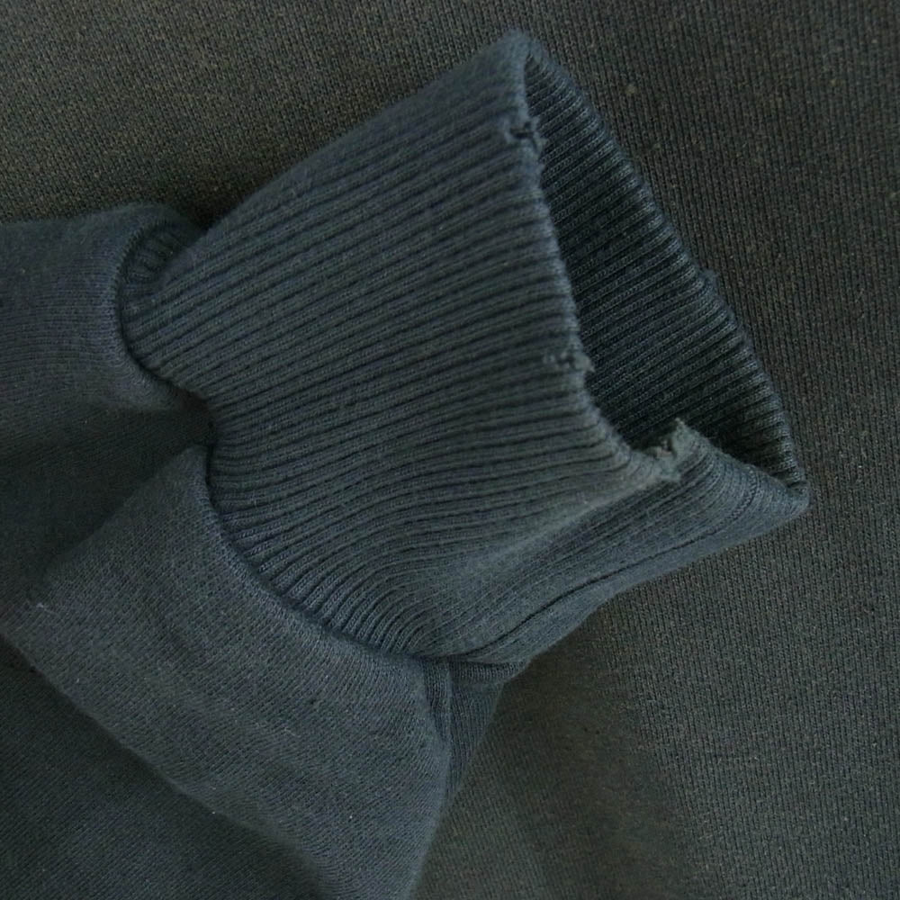 ACNE STUDIOS アクネストゥディオズ 24SS FN-UX-SWEA000020 LOGO HOODED SWEATER STOCKHOLM ヴィンテージ加工 バックロゴフーディ パーカー ネイビー系 S【中古】