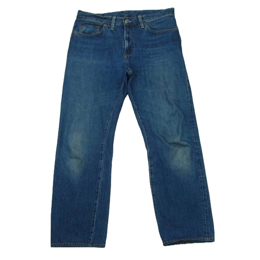 Levi's リーバイス 50154-0093 501ZXX ストレート デニム パンツ ブルガリア製 インディゴブルー系 W32 L32【中古】