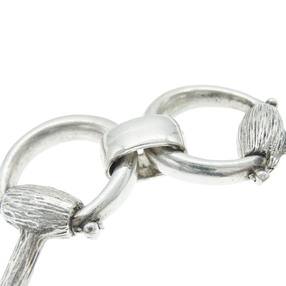 ヴィンテージ ドイツ製 ホースビットブレスレット シルバー系【中古】