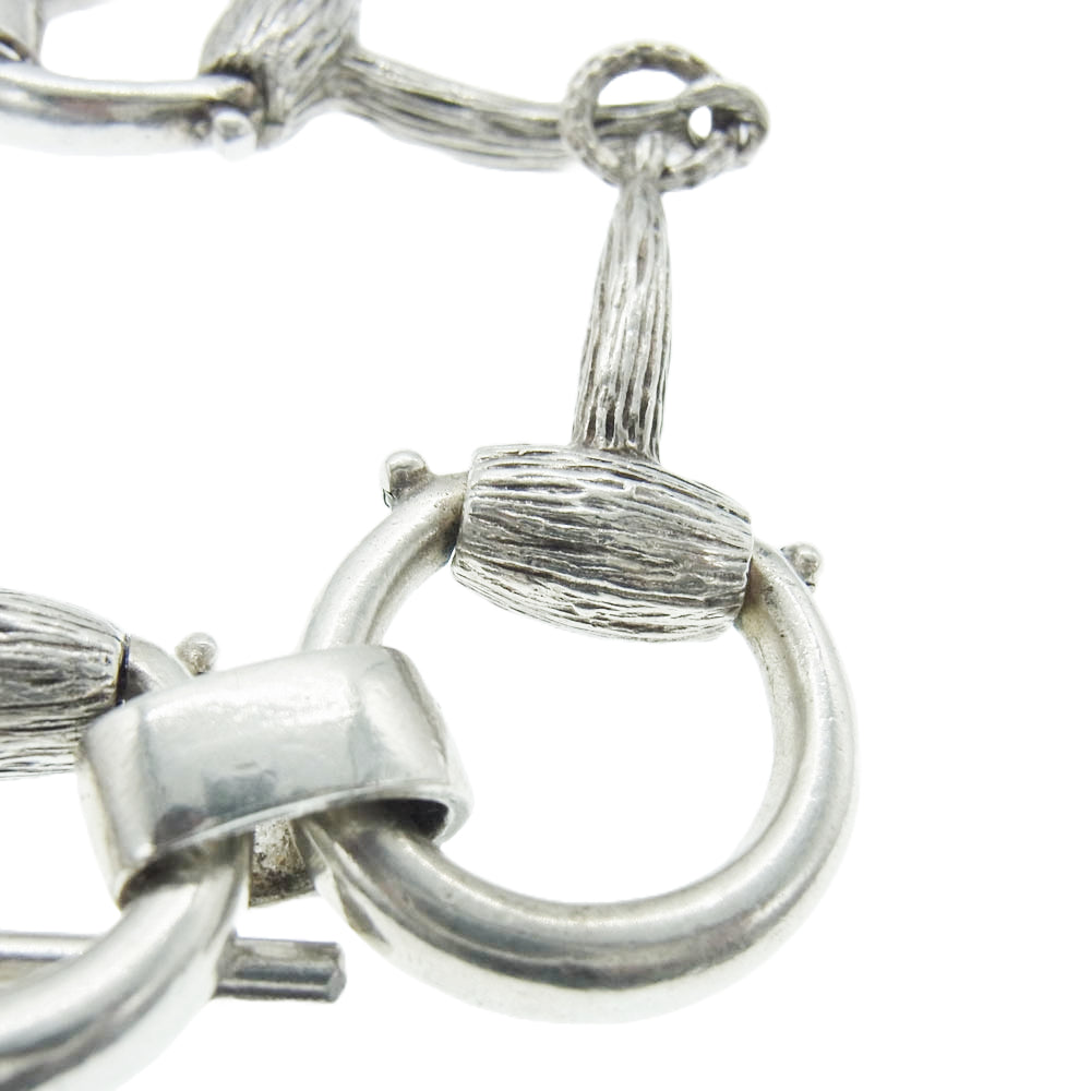 ヴィンテージ ドイツ製 ホースビットブレスレット シルバー系【中古】