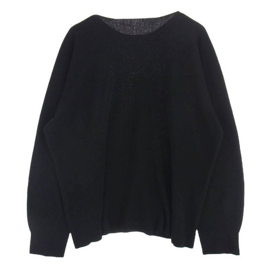 HOMME PLISSE ISSEY MIYAKE オム プリッセ イッセイミヤケ HP51KN215 BASIC KNIT ベーシック ニット セーター ブラック系【中古】